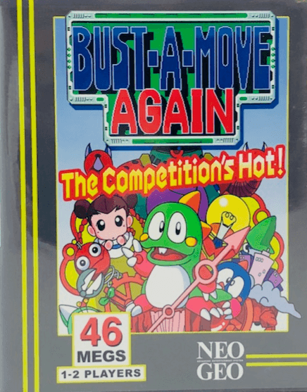 Bust A Move box art for Neo Geo